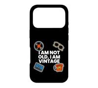 Custodia per iPhone 17 Pro Retro Nostalgia I Am Not Old I Am Vintage