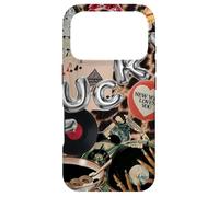 Custodia per iPhone 17 Pro Retro Pop Art Collage Vintage Lucky Girl Y2K Estetica