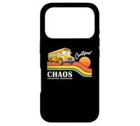 Custodia per iPhone 17 Pro Retro School Bus Driver Certified Chaos Transport Technician