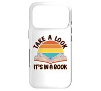 Custodia per iPhone 17 Pro Retro take a look it's in a book - Funny reading