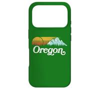 Custodia per iPhone 17 Pro Retro Vibe Oregon Sweatshirt Vintage Mountains & Sun