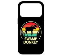 Custodia per iPhone 17 Pro Retro Vintage Funny Swamp Donkey Moose