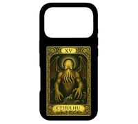 Custodia per iPhone 17 Pro Richiamo di Cthulhu Mythos Ryleh Lovecraftian Necronomicon Tarocchi