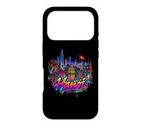 Custodia per iPhone 17 Pro Ricordo dell'orizzonte della città di Hanoi - Graffiti