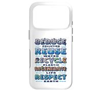 Custodia per iPhone 17 Pro Ridurre il riutilizzo Riciclare Educazione Ambientale In