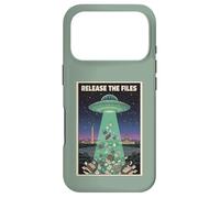 Custodia per iPhone 17 Pro Rilasciare i file UFO Divulgazione UAP Alien Conspiracy