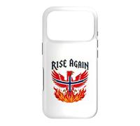 Custodia per iPhone 17 Pro Rise Again Norvegia Bandiera Phoenix From Flames Norse Firebird