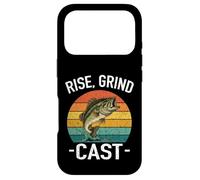 Custodia per iPhone 17 Pro RISE GRIND CAST Amante della pesca Fish Whisperer Avventure Lago