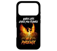 Custodia per iPhone 17 Pro Rising Phoenix Flames Fuoco Uccello Rinascita Mitico amante Regalo