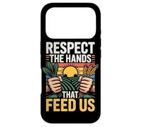 Custodia per iPhone 17 Pro Rispetta le mani che ci nutrono Orgoglio agricolo Campi Agri
