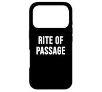 Custodia per iPhone 17 Pro Rito di Passaggio