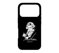 Custodia per iPhone 17 Pro Ritratto e firma di Ludwig van Beethoven