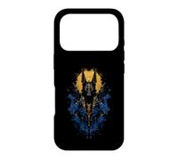 Custodia per iPhone 17 Pro Ritratto geroglifico divinità sciacallo egiziano Anubis