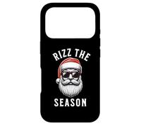 Custodia per iPhone 17 Pro Rizz the Season Silly Christmas Funny Santa Men Teen Boys