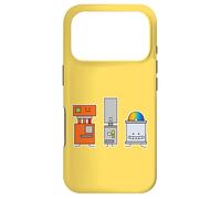 Custodia per iPhone 17 Pro Robot amici felici dvd tech hardware elettronico