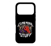 Custodia per iPhone 17 Pro Rock Climber Bouldering CLIMB MORE STUFF