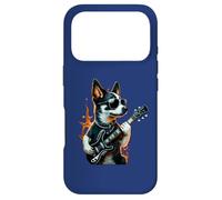 Custodia per iPhone 17 Pro Rock & Roll Dog che suona una chitarra
