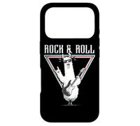 Custodia per iPhone 17 Pro Rock & Roll lama con chitarra Fun Vibes