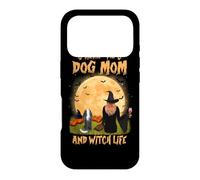 Custodia per iPhone 17 Pro Rocking The Dog Mom And Witch Life Cavalier Halloween