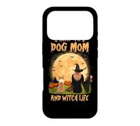 Custodia per iPhone 17 Pro Rocking The Dog Mom And Witch Life Corgi Halloween