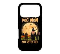 Custodia per iPhone 17 Pro Rocking The Dog Mom And Witch Life Dachshund Halloween