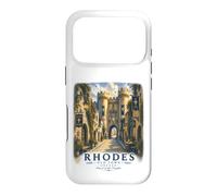 Custodia per iPhone 17 Pro Rodi Città Vecchia Grecia Vintage Greco Viaggi