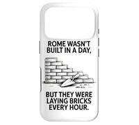 Custodia per iPhone 17 Pro Roma Non È Stata Costruita In Un Giorno, Ma I Mattoni