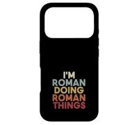 Custodia per iPhone 17 Pro Roman Name Roman Personalized Name First Given