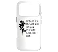 Custodia per iPhone 17 Pro Roses Red Pages Are Worn I Don't Watch Porn I Read It Smutty