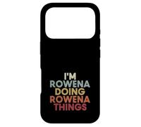 Custodia per iPhone 17 Pro Rowena Name Rowena Personalized Name First Given