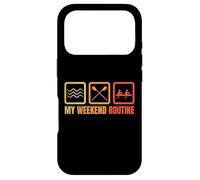 Custodia per iPhone 17 Pro Rower Weekend Routine Allenatore di canottaggio Equipaggio