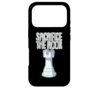 Custodia per iPhone 17 Pro Sacrifice The Rook Genio della strategia degli scacchi -