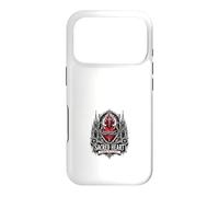 Custodia per iPhone 17 Pro Sacro Cuore Bruciante Con Misericordia Croce Gotica
