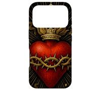 Custodia per iPhone 17 Pro Sacro Cuore di Gesù Chiesa Cristiana Cattolica Fede