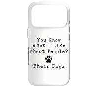 Custodia per iPhone 17 Pro Sai cosa mi piace delle persone? I loro cani