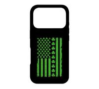 Custodia per iPhone 17 Pro Saint Patrick's Day American Flag USA Patriotic