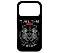 Custodia per iPhone 17 Pro Sak Yant Twin Tiger - Muay Thai Magical Tattoo Strength