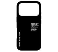 Custodia per iPhone 17 Pro Salmo 61:2, Cercate Dio, Cristiano