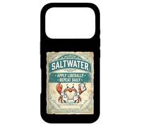 Custodia per iPhone 17 Pro Saltwater Doctor Crab Ocean Vintage Design