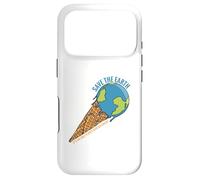 Custodia per iPhone 17 Pro Salva la Terra, Solo Luogo Con Gelato, Pace Nessun pianeta B