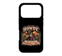 Custodia per iPhone 17 Pro Salve, sto passando un periodo terribile, Funny Cowboy Skeleton