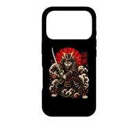 Custodia per iPhone 17 Pro Samurai Lupo Guerriero Giapponese Katana Art