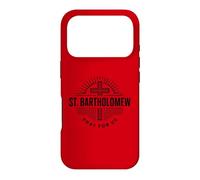 Custodia per iPhone 17 Pro San Bartolomeo Prega per Noi Santo Patrono Cattolico