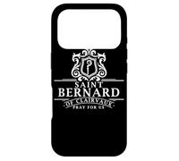 Custodia per iPhone 17 Pro San Bernardo di Clairvaux apicoltore candela Maker cattolico