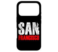 Custodia per iPhone 17 Pro San Francisco California Graphic Map T-shirt, San Francisco
