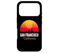Custodia per iPhone 17 Pro San Francisco California Vintage Sunset City State USA