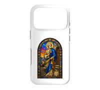 Custodia per iPhone 17 Pro San Pietro Chiavi Gallo Cattedrale gotica Mosaico Art Icona