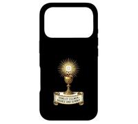 Custodia per iPhone 17 Pro Santa Comunione Consacrazione Messa Latina Cattolica