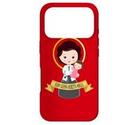 Custodia per iPhone 17 Pro Santa Gianna Beretta Molla Patrono Santi Dottore Cattolico