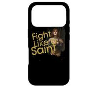 Custodia per iPhone 17 Pro Santa Giovanna d'Arco combatte come una santa cattolica